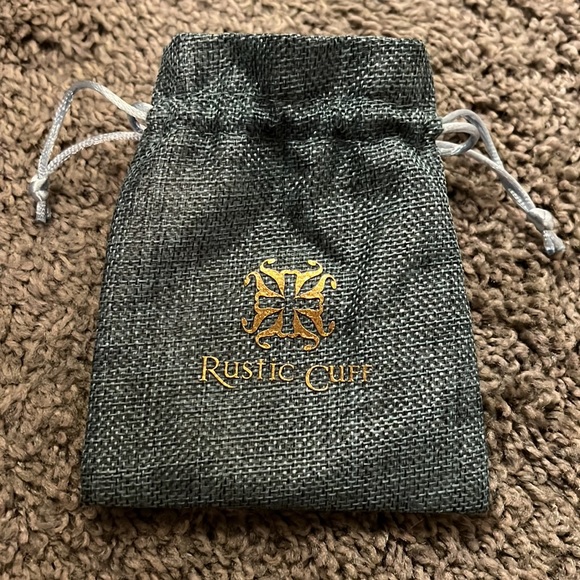 Rustic Cuff Adventure Awaits cuff bracelet - Picture 5 of 6